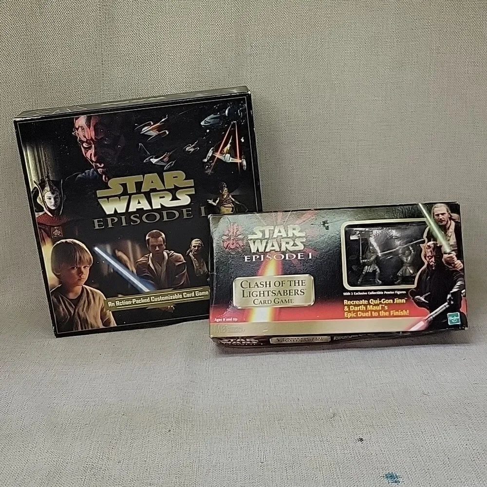 2 Star Wars Episode I  Clash of the‎ Lightsabers card games